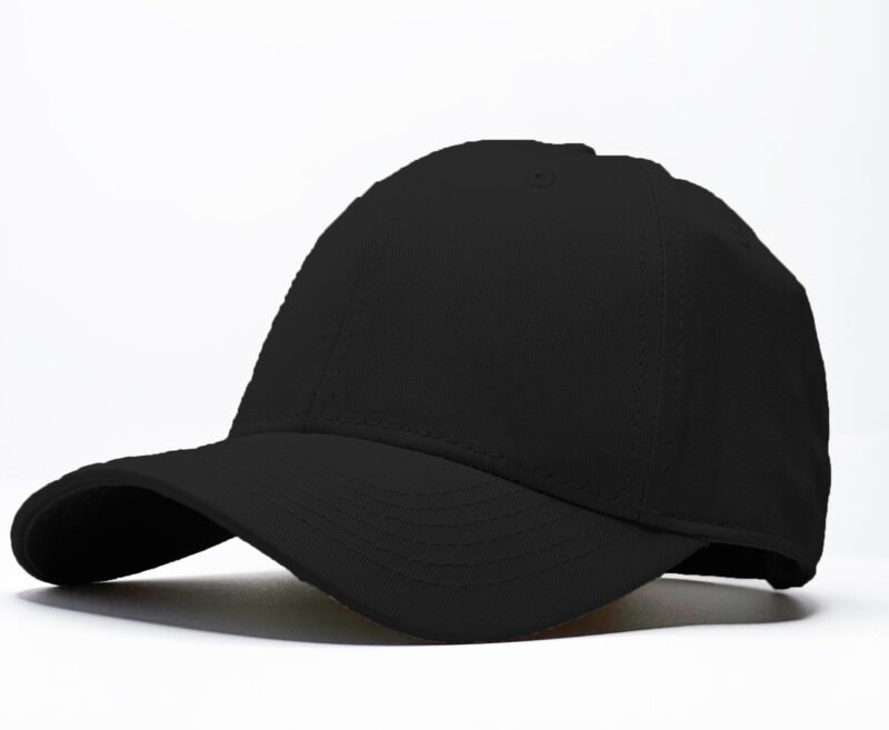 Baseball Cap (Black-Twill Fabric)